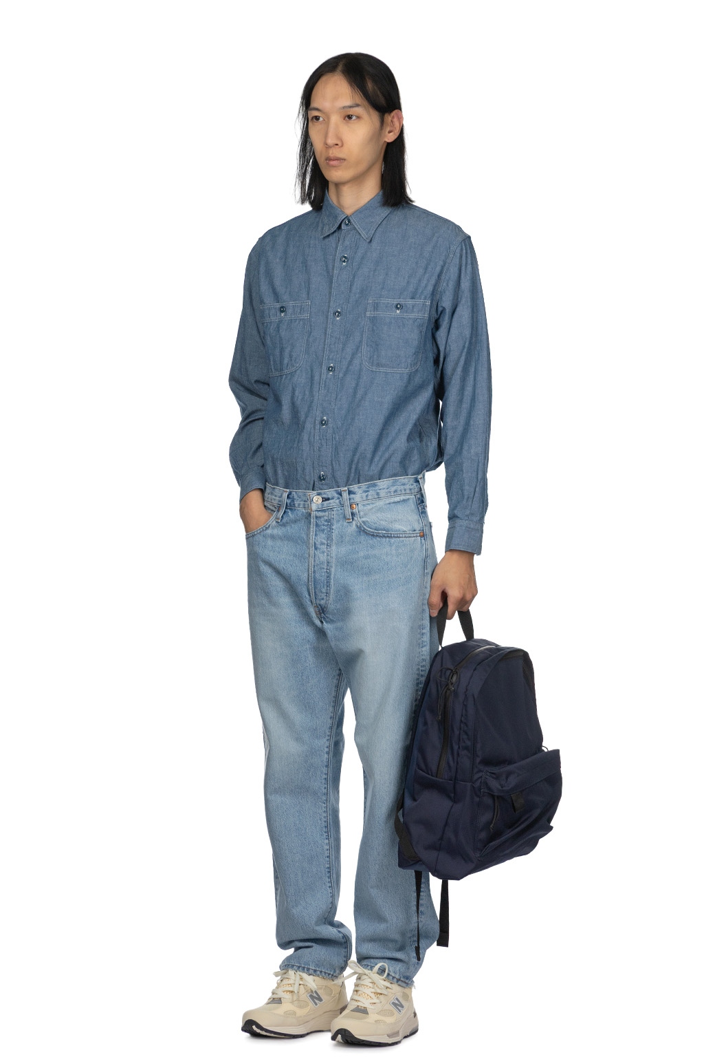 orslow - 105 90'S DENIM SKY BLUE