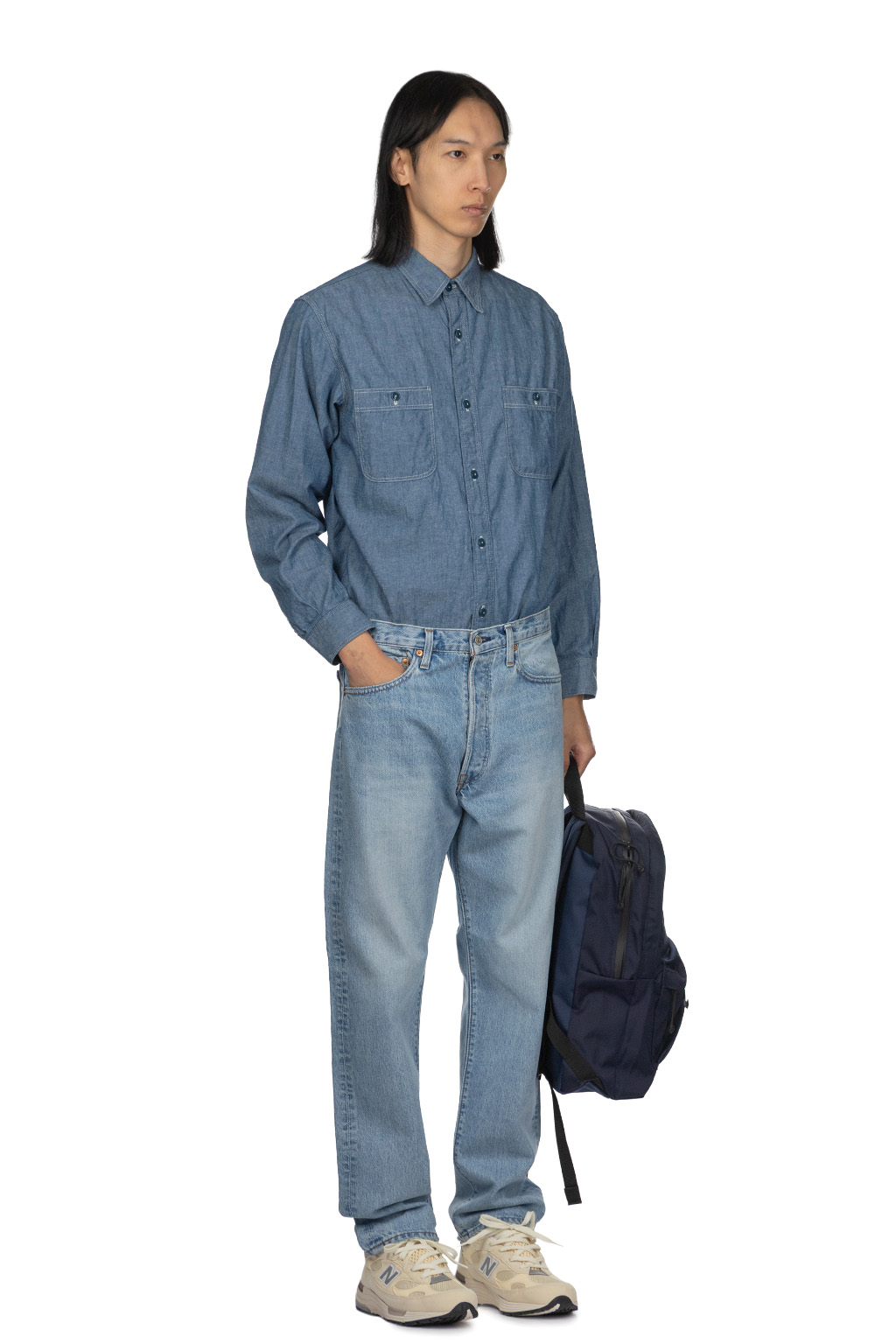 orslow - 105 90'S DENIM SKY BLUE