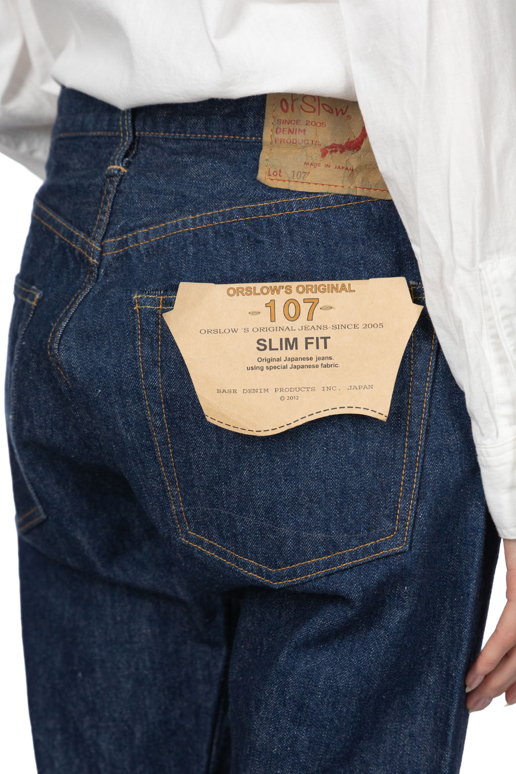 OrSlow 107 Ivy Fit Denim One Wash