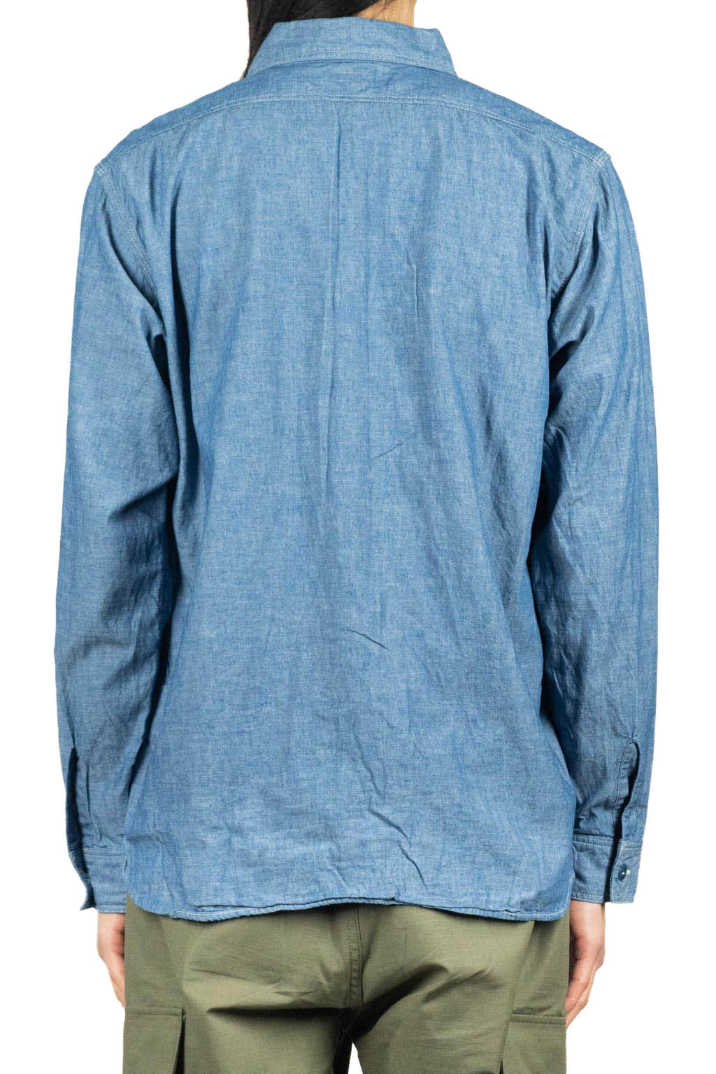 OrSlow Chambray Work Shirt - Chambray