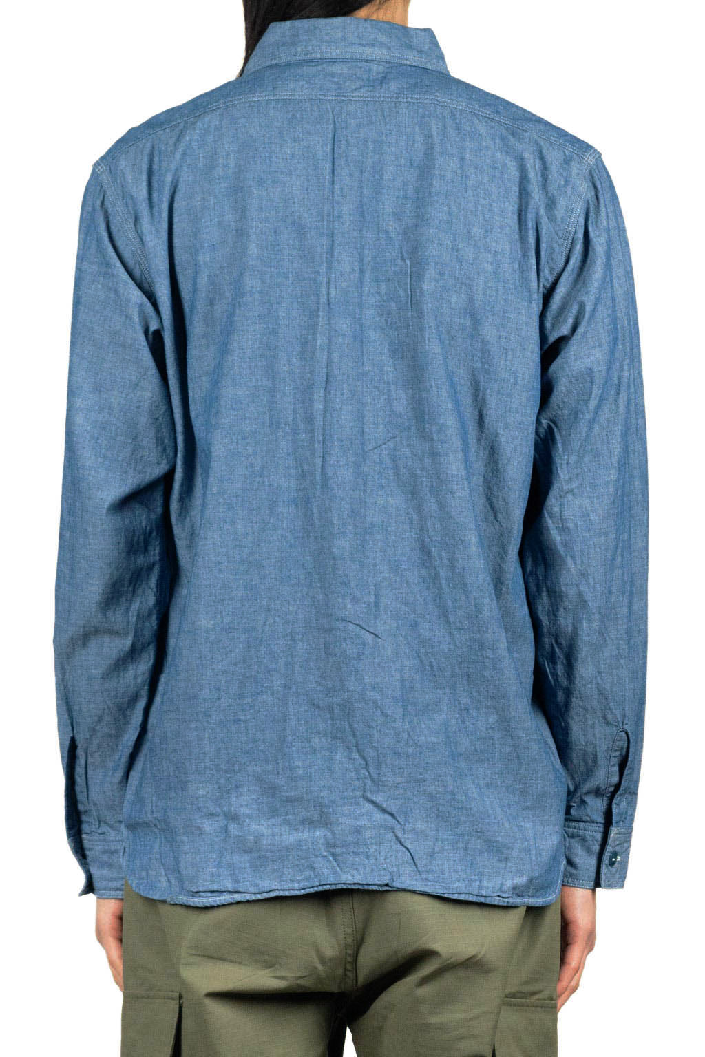 OrSlow Chambray Work Shirt - Chambray
