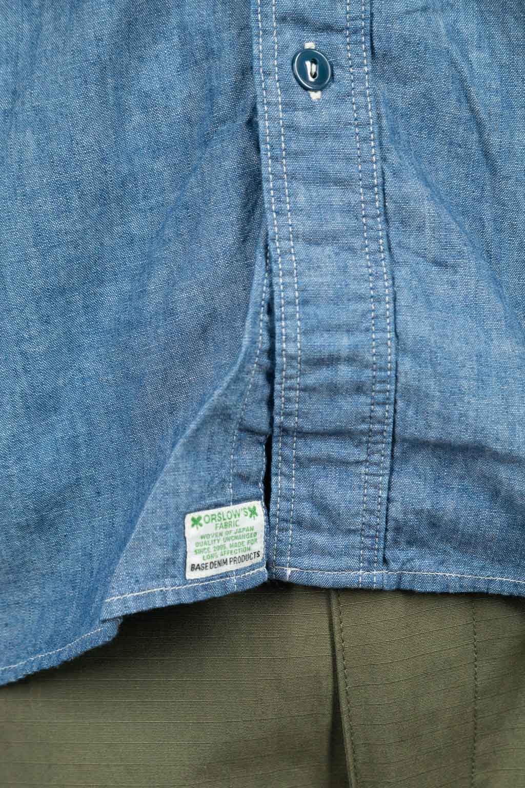 OrSlow Chambray Work Shirt - Chambray