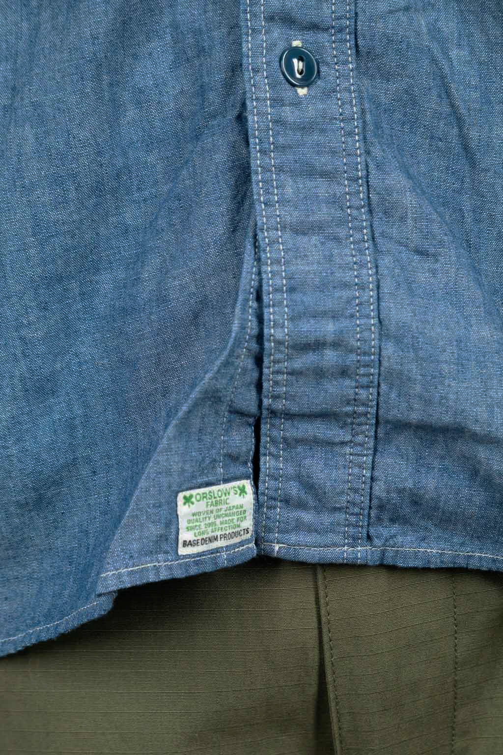 OrSlow Chambray Work Shirt - Chambray