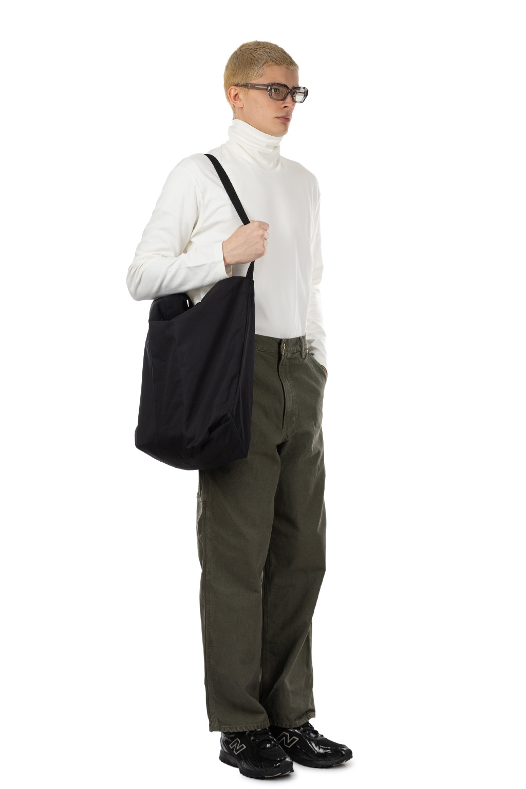 OrSlow - Dad's Fit Oxford Painter Pants - Army Green