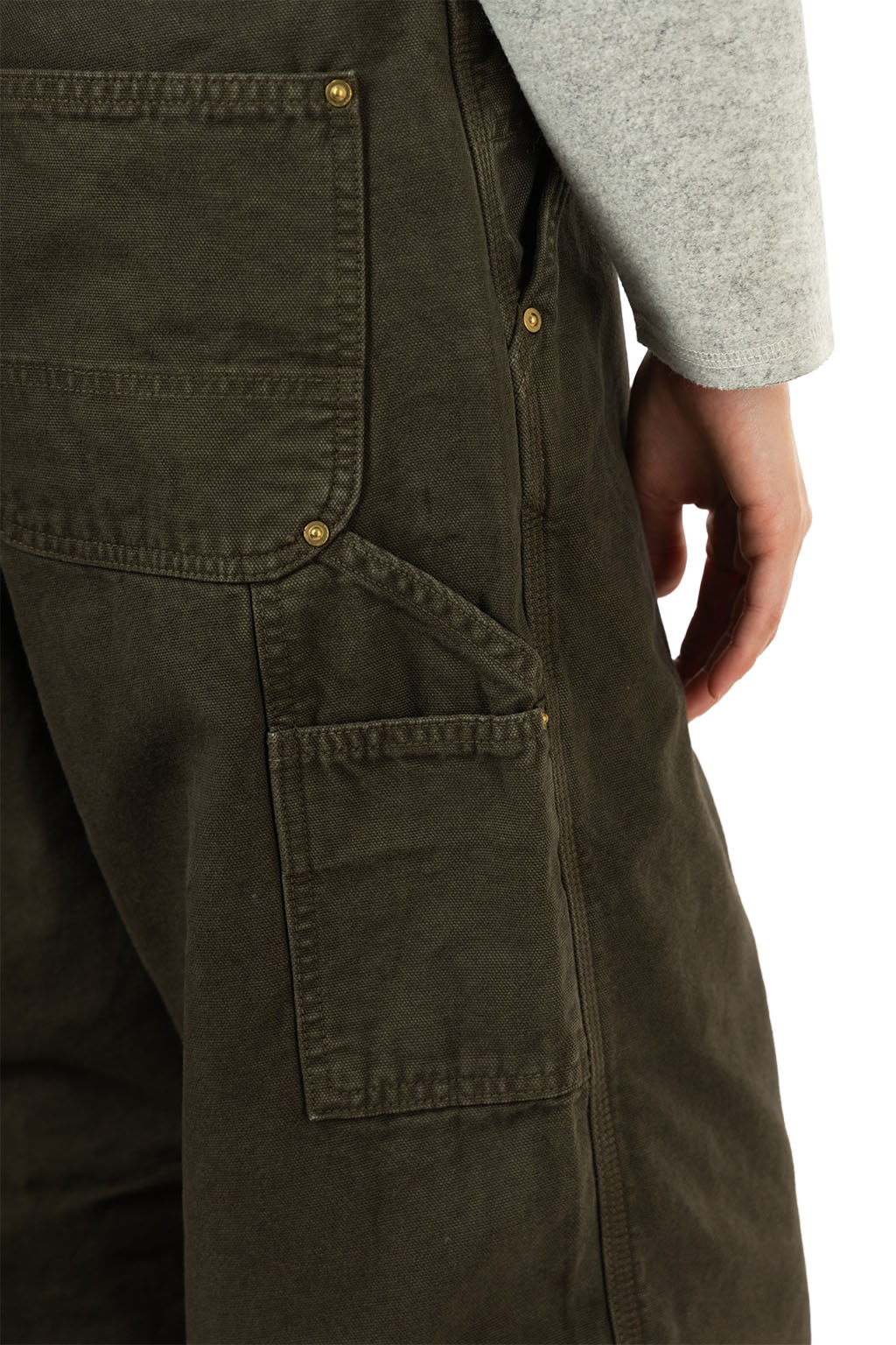 OrSlow - Dad's Fit Oxford Painter Pants - Coffee Brown