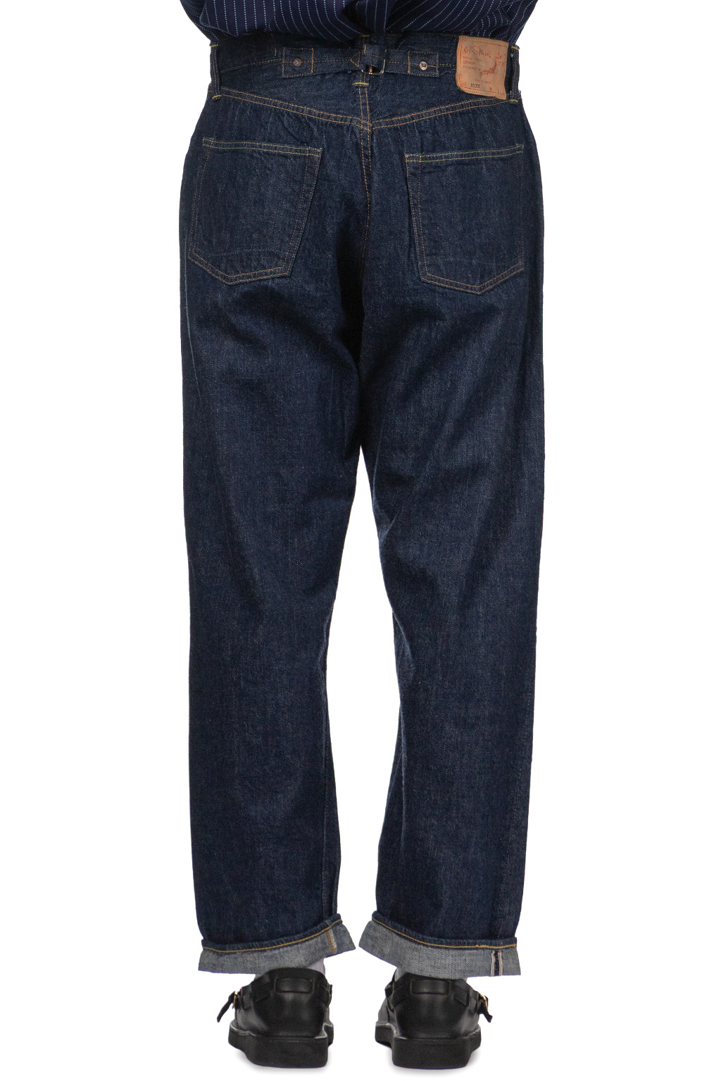 OrSlow - Grand Dads Fit Denim Pants - One Wash