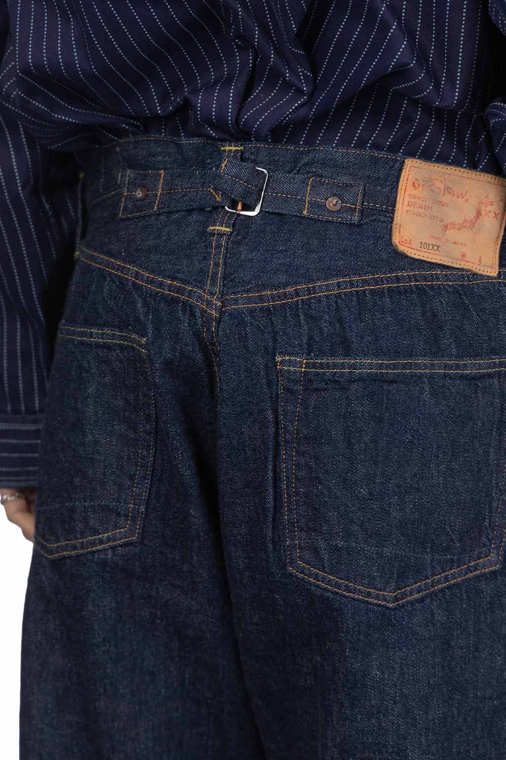 OrSlow - Grand Dads Fit Denim Pants - One Wash