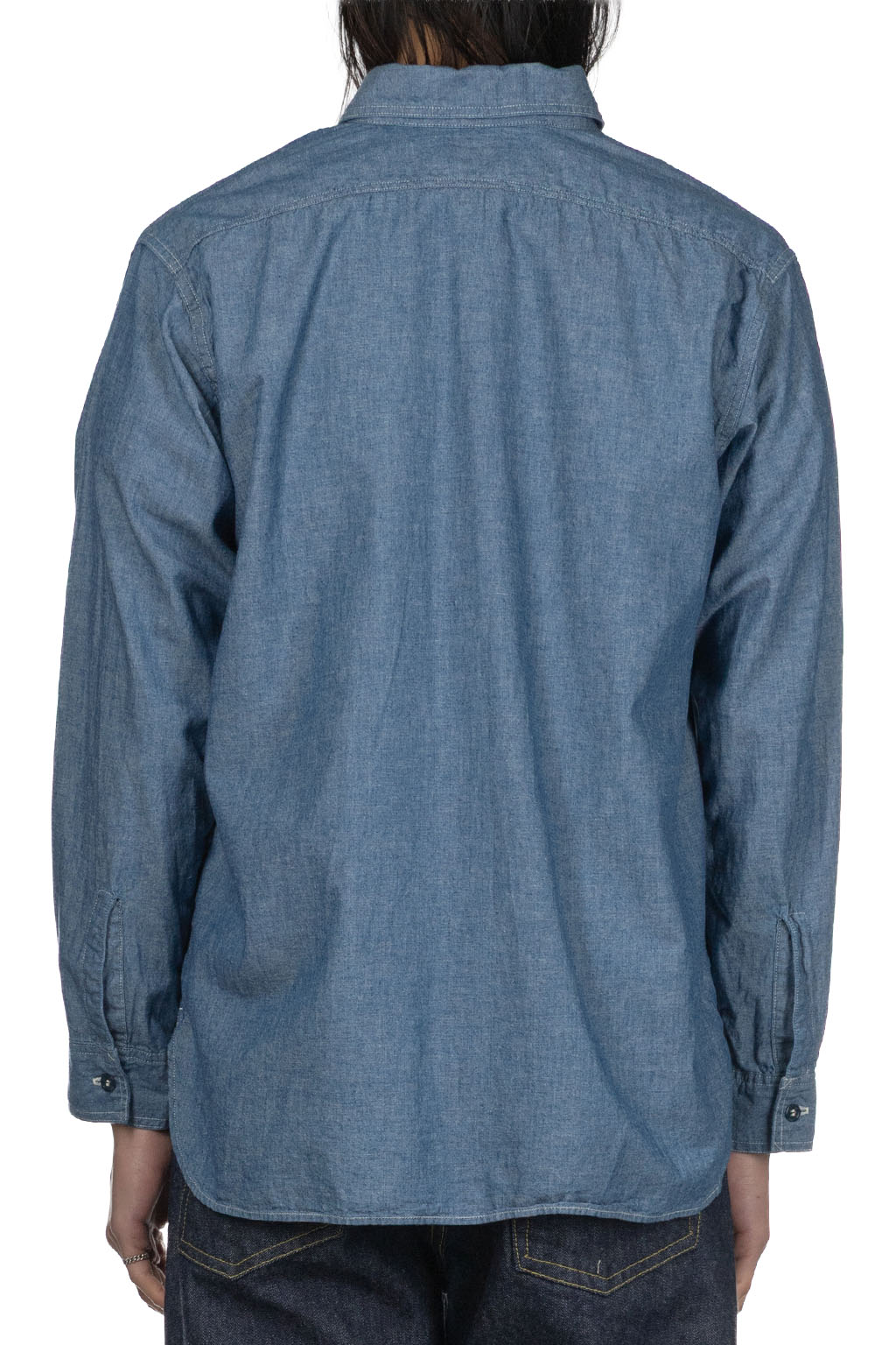 OrSlow - Relax Fit Chambray Work Shirt - Chambray