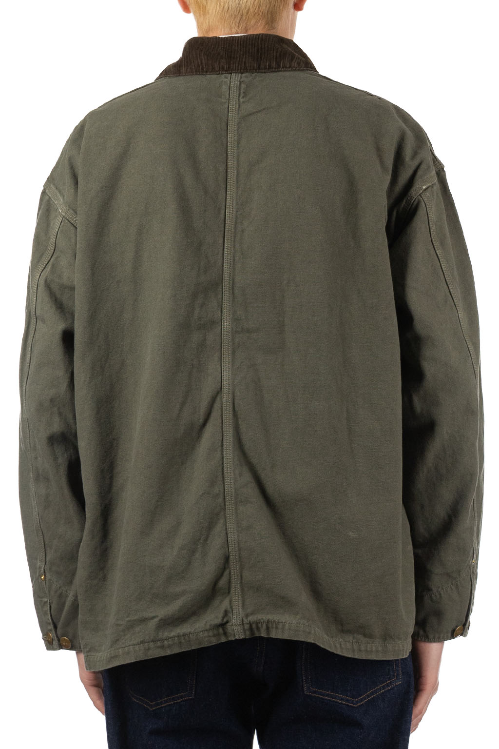OrSlow - Relax Fit Oxford Coverall - Army Green