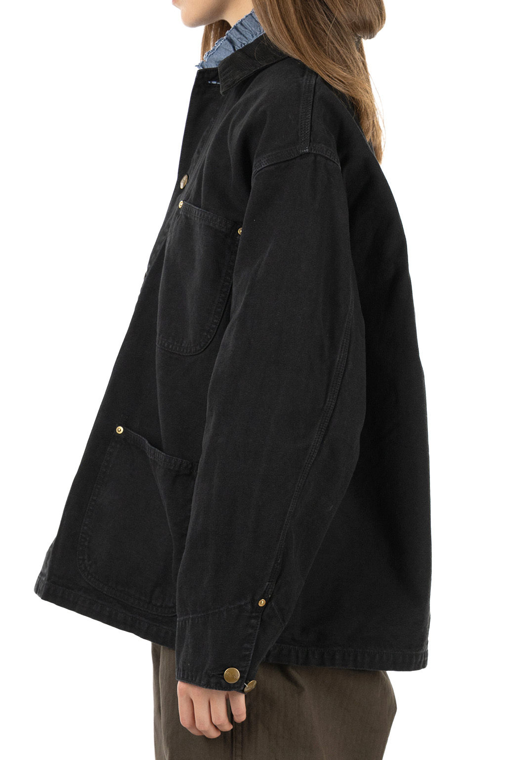 OrSlow - Relaxed Fit Oxford Coverall - Black