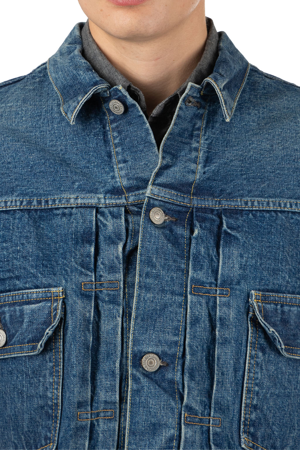 OrSlow - Type 2 1950's Denim Jacket Used Wash - 2 Year Wash 