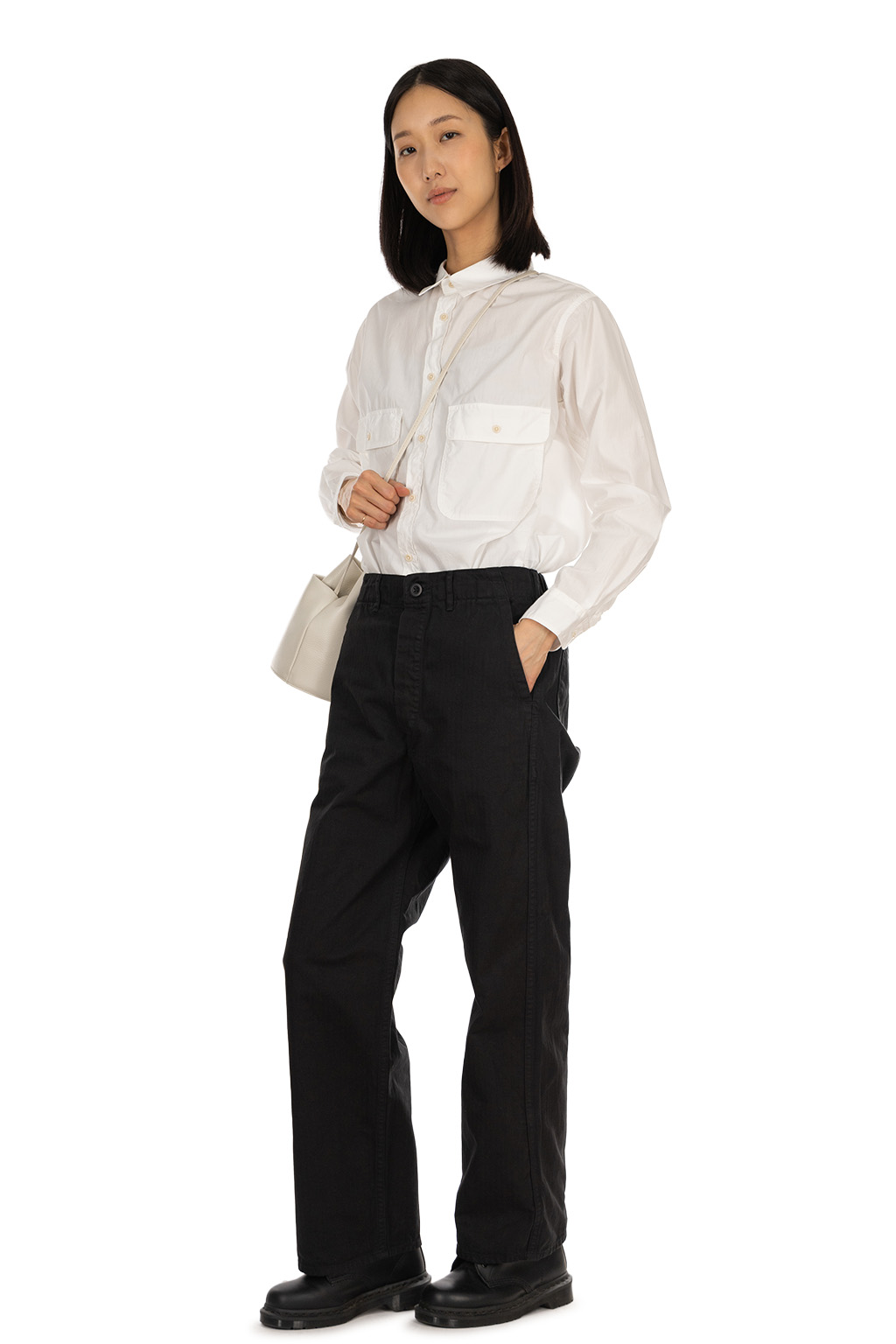 OrSlow - Wide Fit French Work Pants - Black