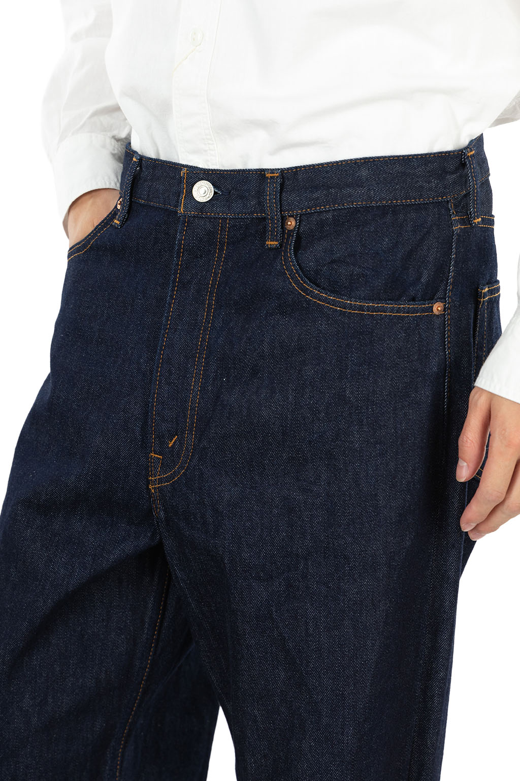 OrSlow - Wide Flare Denim - One Wash