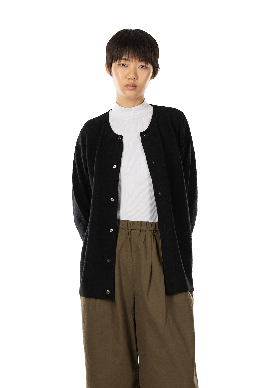 Ordinary Fits - C-N Cardigan - Black