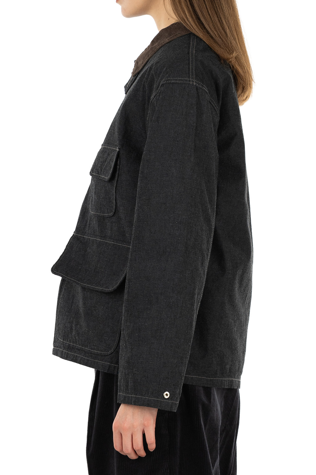 Ordinary Fits - Chambray Hunting Jacket - Black