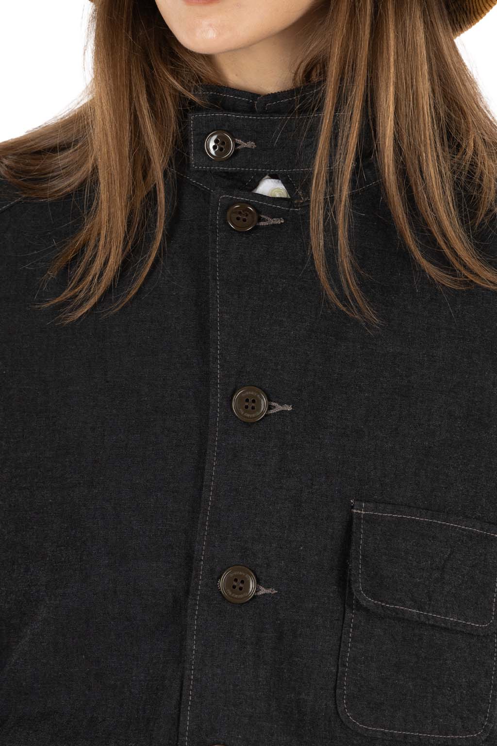 Ordinary Fits - Chambray Hunting Jacket - Black