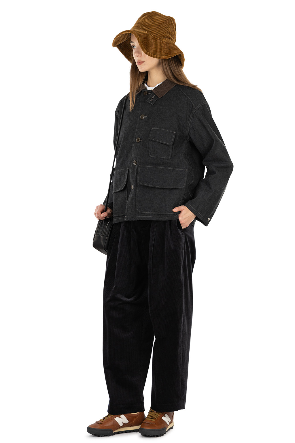 Ordinary Fits - Chambray Hunting Jacket - Black