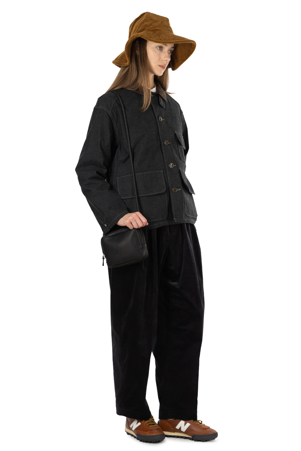 Ordinary Fits - Chambray Hunting Jacket - Black