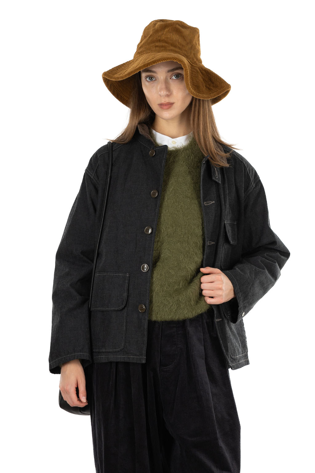 Ordinary Fits - Chambray Hunting Jacket - Black