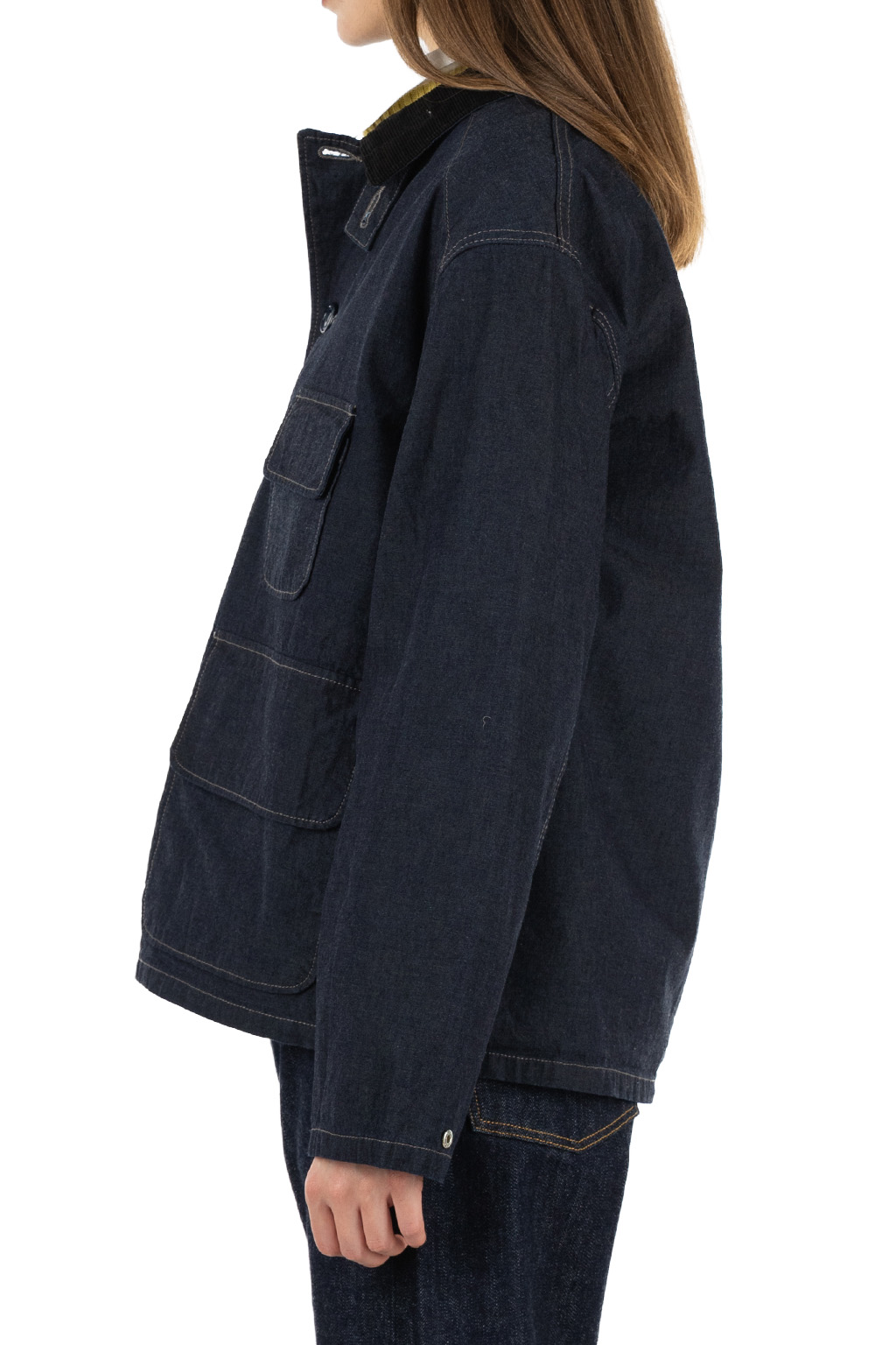 Ordinary Fits - Chambray Hunting Jacket - Indigo