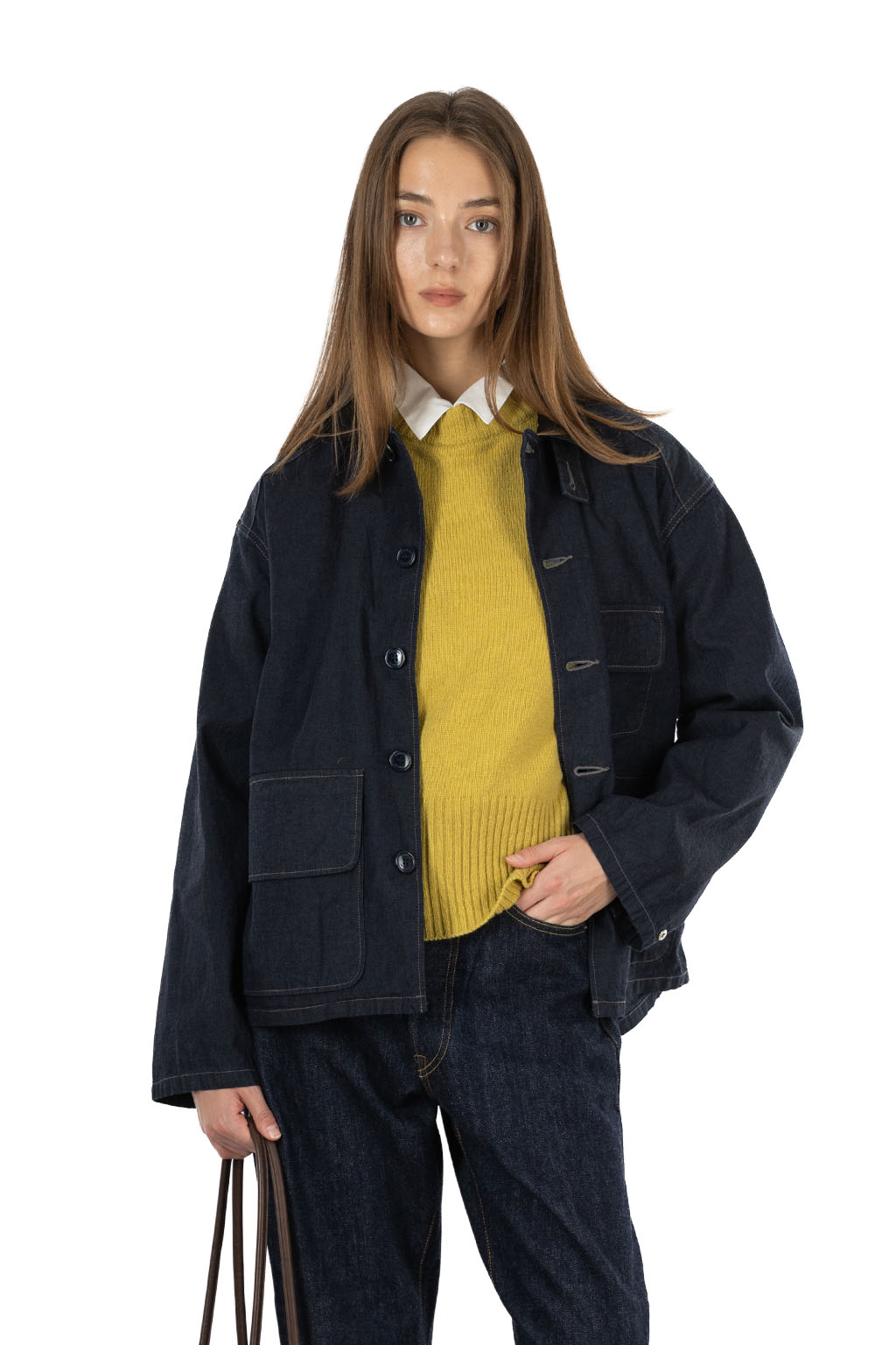 Ordinary Fits - Chambray Hunting Jacket - Indigo