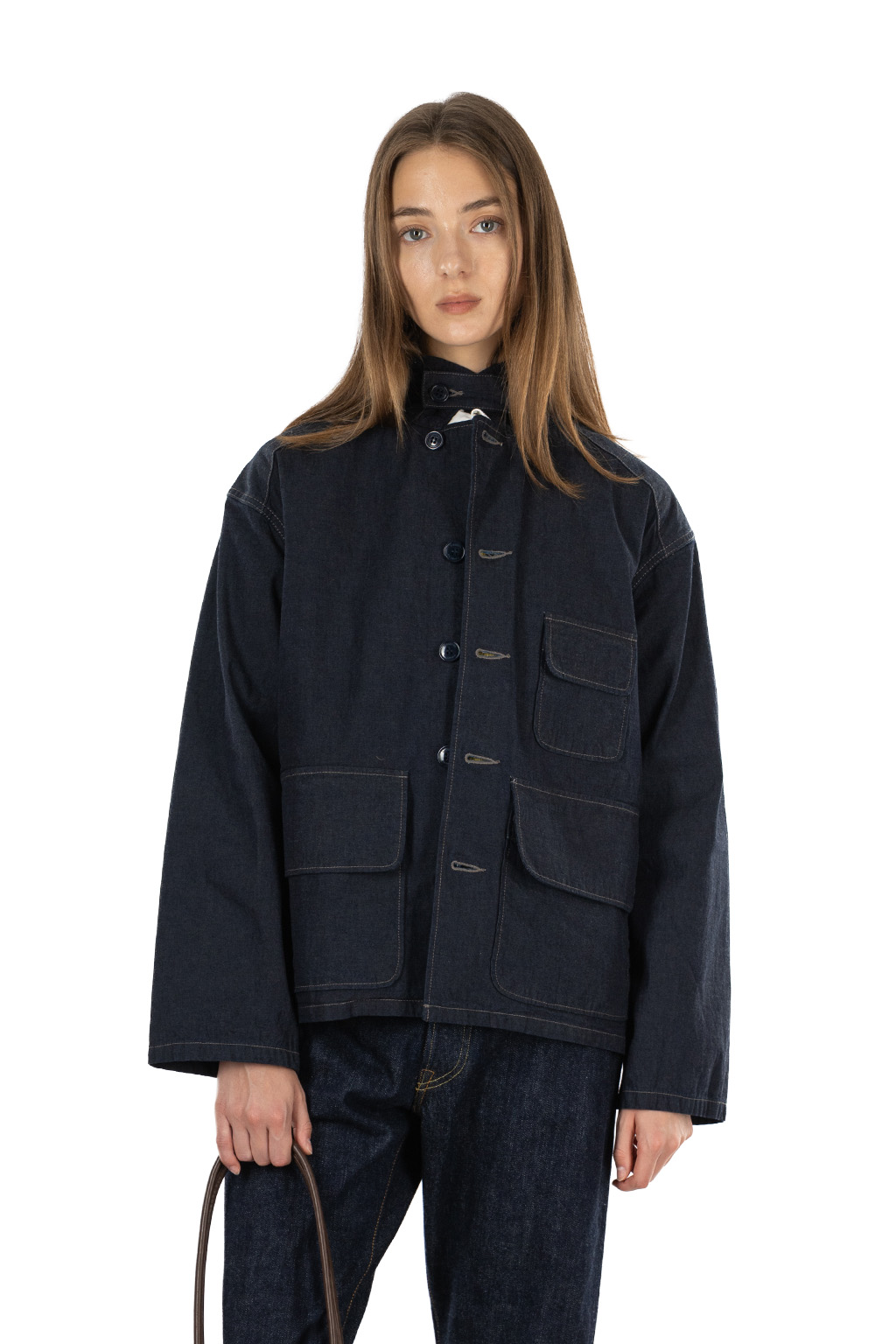 Ordinary Fits - Chambray Hunting Jacket - Indigo