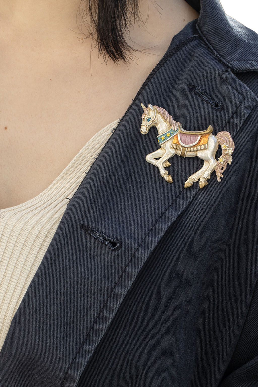 Palnart Poc - Unicorn Brooch