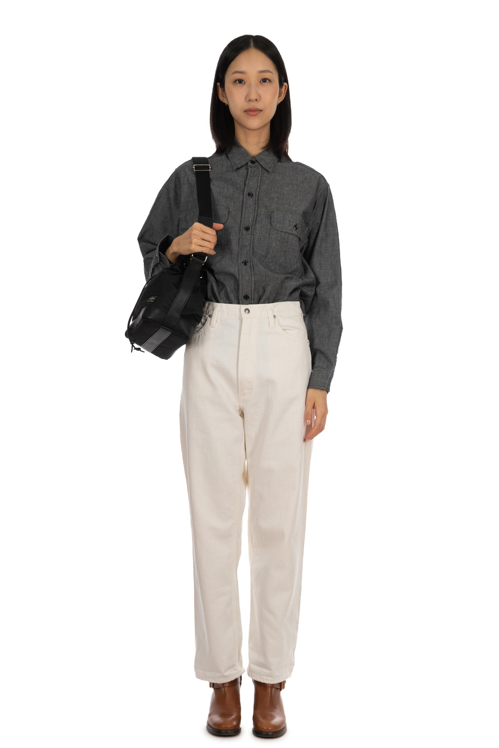 Porter Yoshida - BALLOON BAG (S) - Black