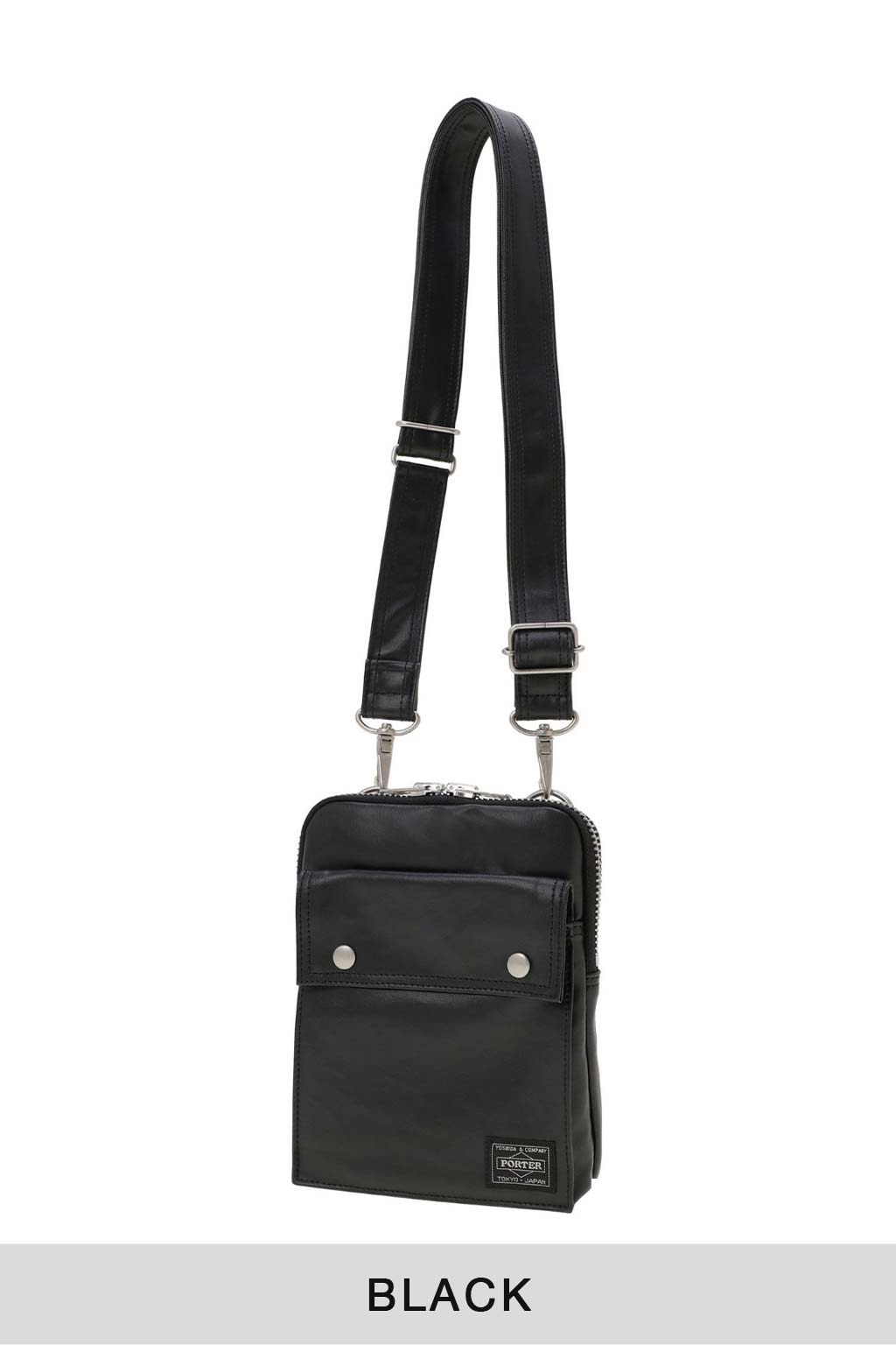 Porter Yoshida - FREE STYLE - Vertical Shoulder Bag - 2 Color Choices