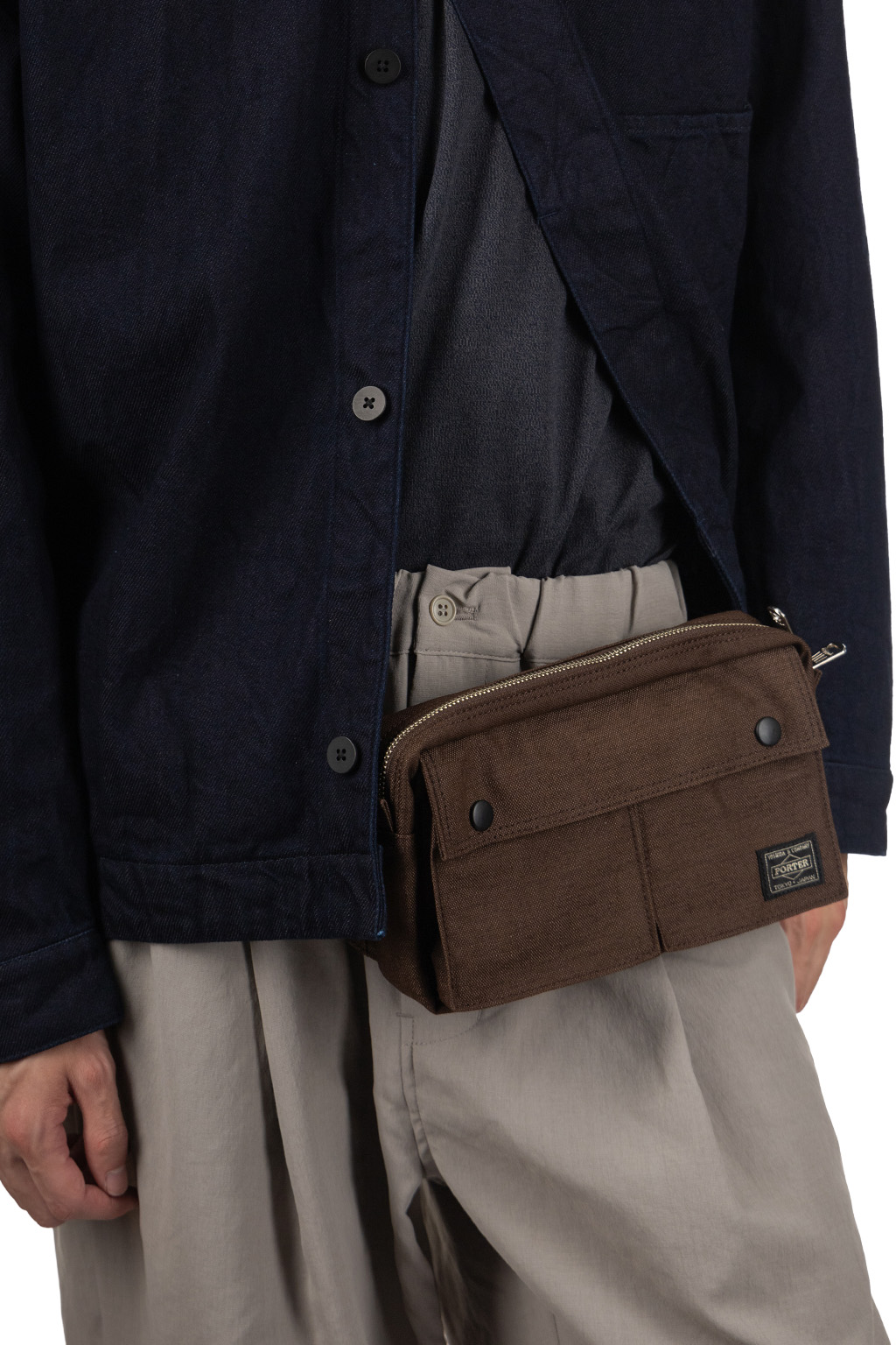 Porter Yoshida - SMOKY - Waist Bag - Brown