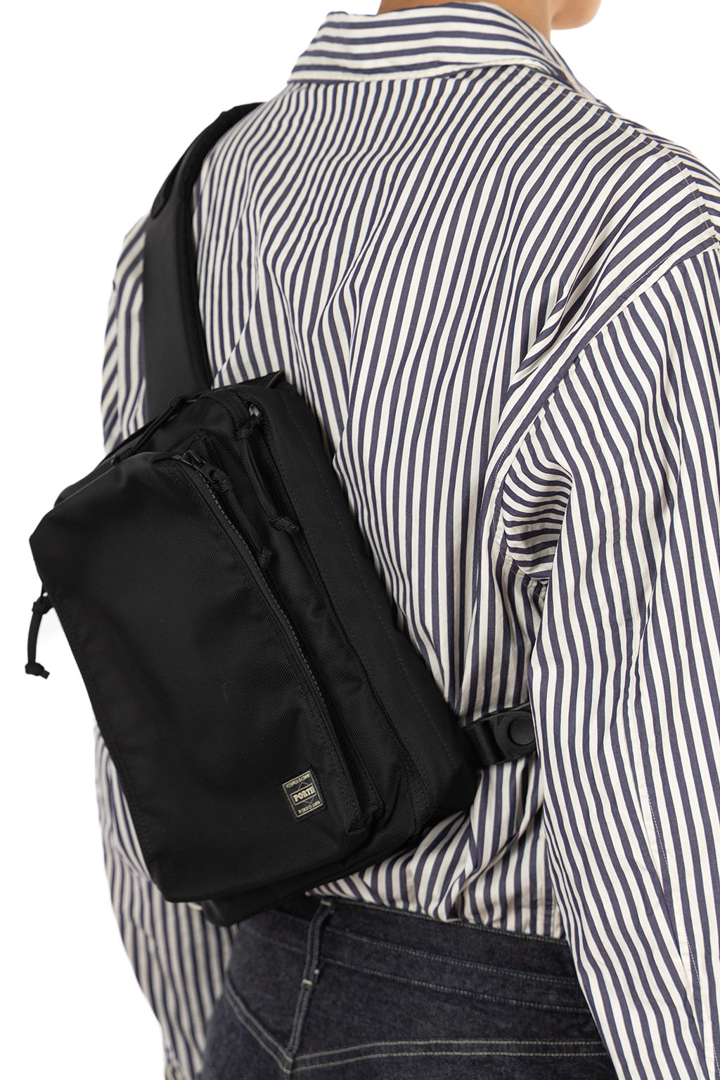 Porter Yoshida - UNIT SLING SHOULDER BAG (S) - Black