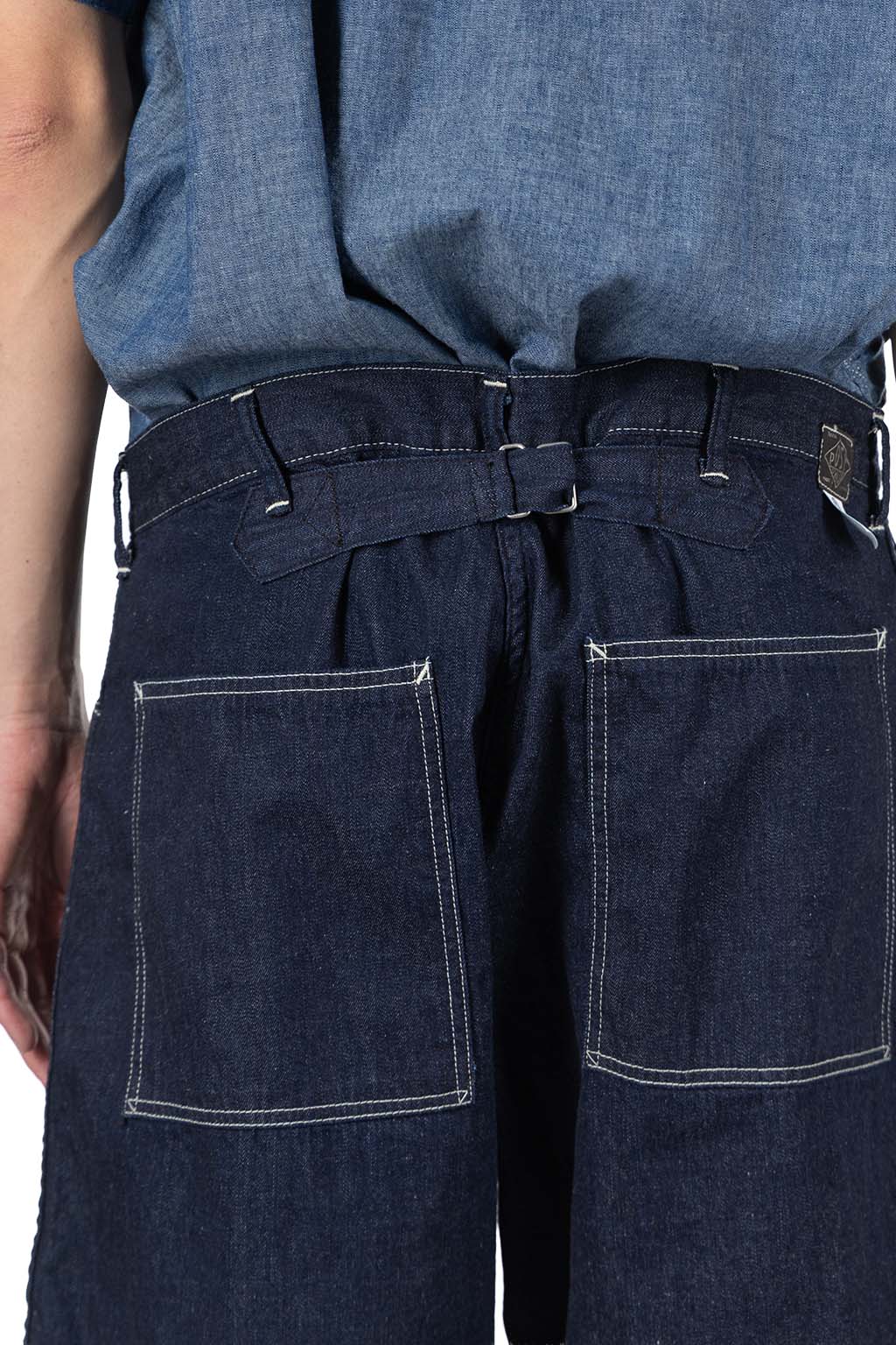 Post O'Alls - SWEETBEAR Short - 8oz.Denim - Dark Indigo