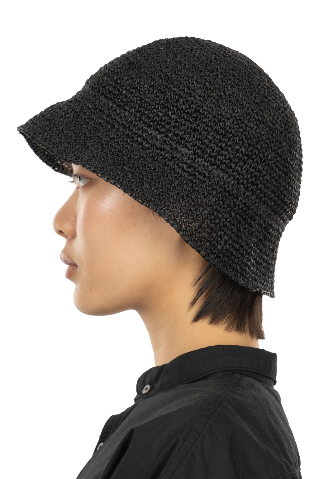 Racal - Paper Fiber Tulip Hat - Black