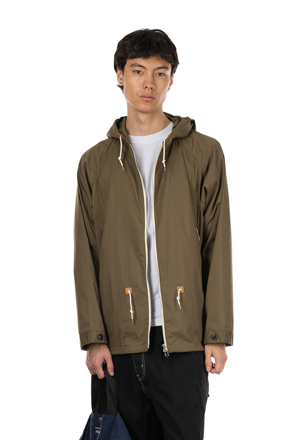 SOPHNET - Light Poplin  Zip-Up Hoodie