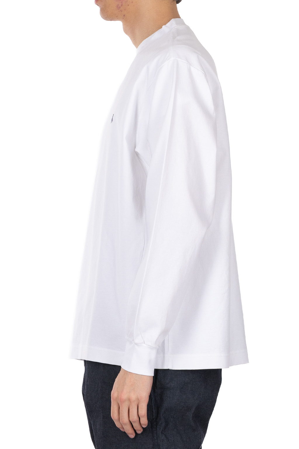 SOPHNET - SCORPION WIDE L/S TEE -White