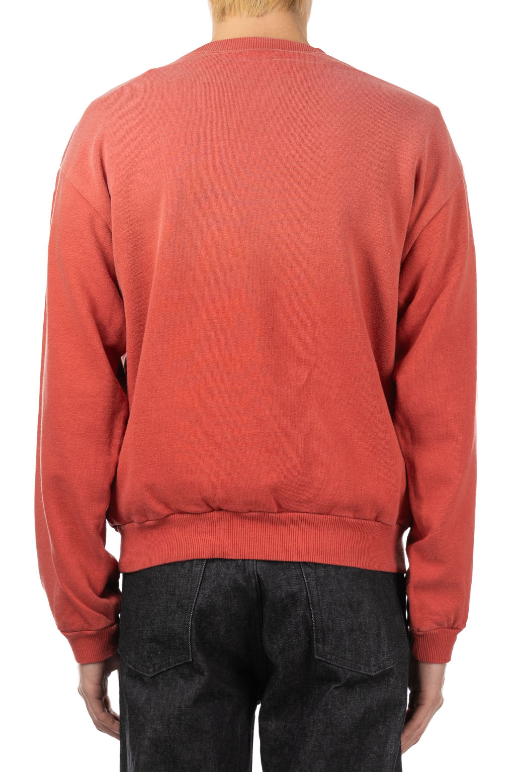 Kapital - SWT Knit Crew SWT("L" LONGHORN) - Red