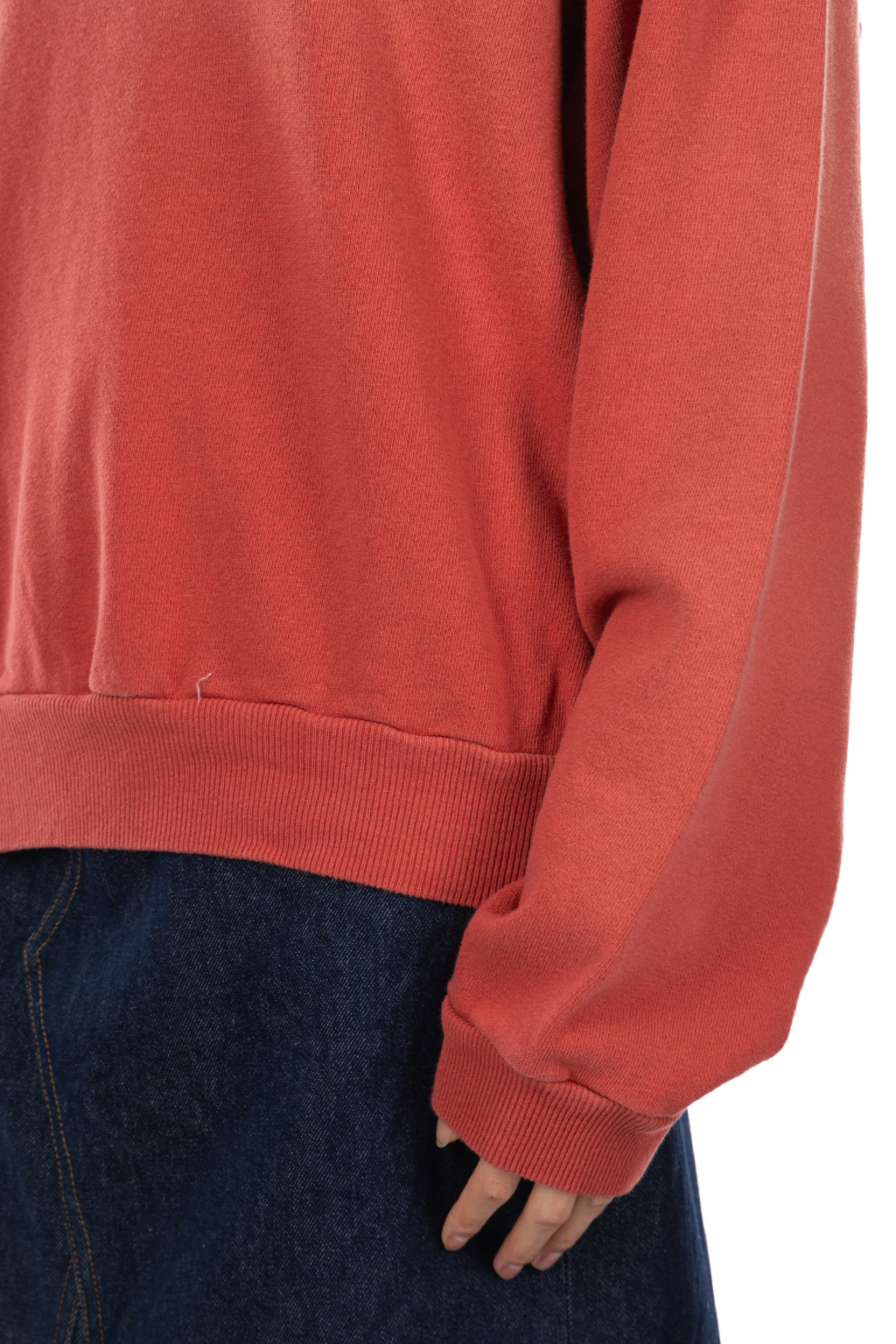 Kapital - SWT Knit Crew SWT("L" LONGHORN) - Red