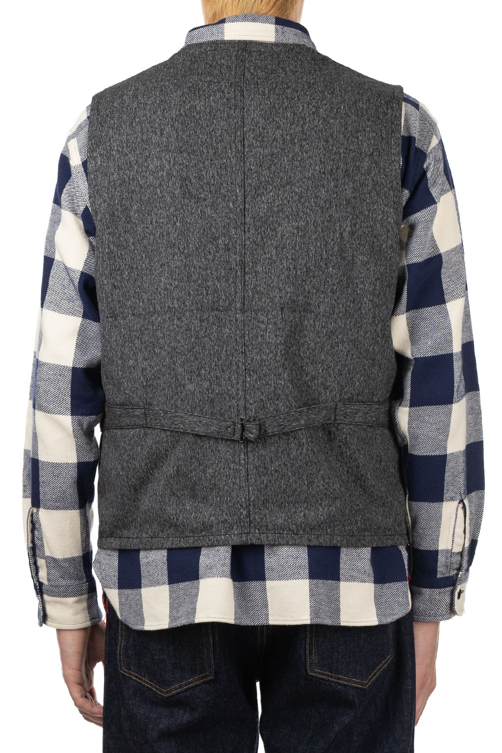 Sugar Cane - 9oz Black Covert Vest - Black