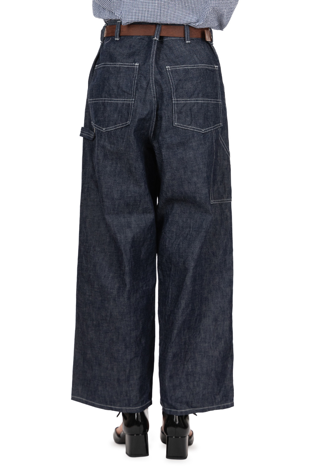 TOUJOURS - Classic Painter Pants - Indigo