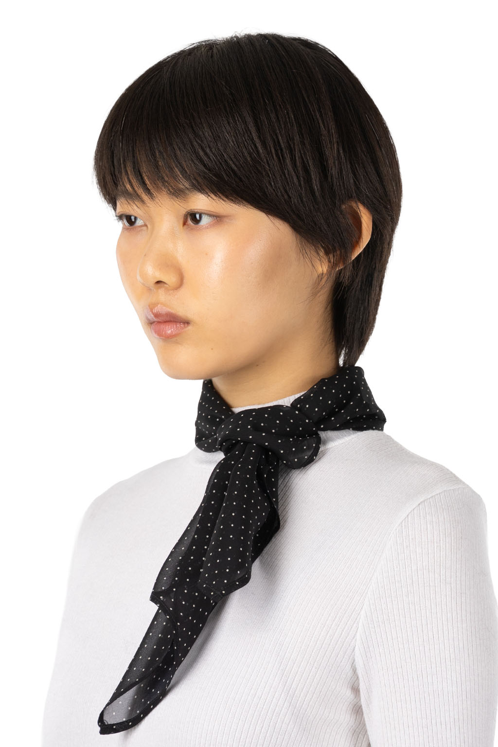 TOUJOURS - 100% Silk Scarf - Midnight