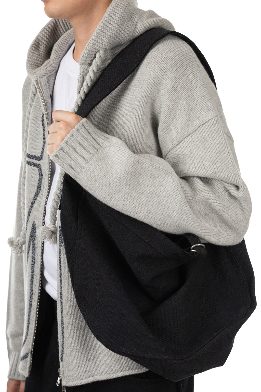 Taiga Takahashi - Lot.004 Newsboy Bag - Black