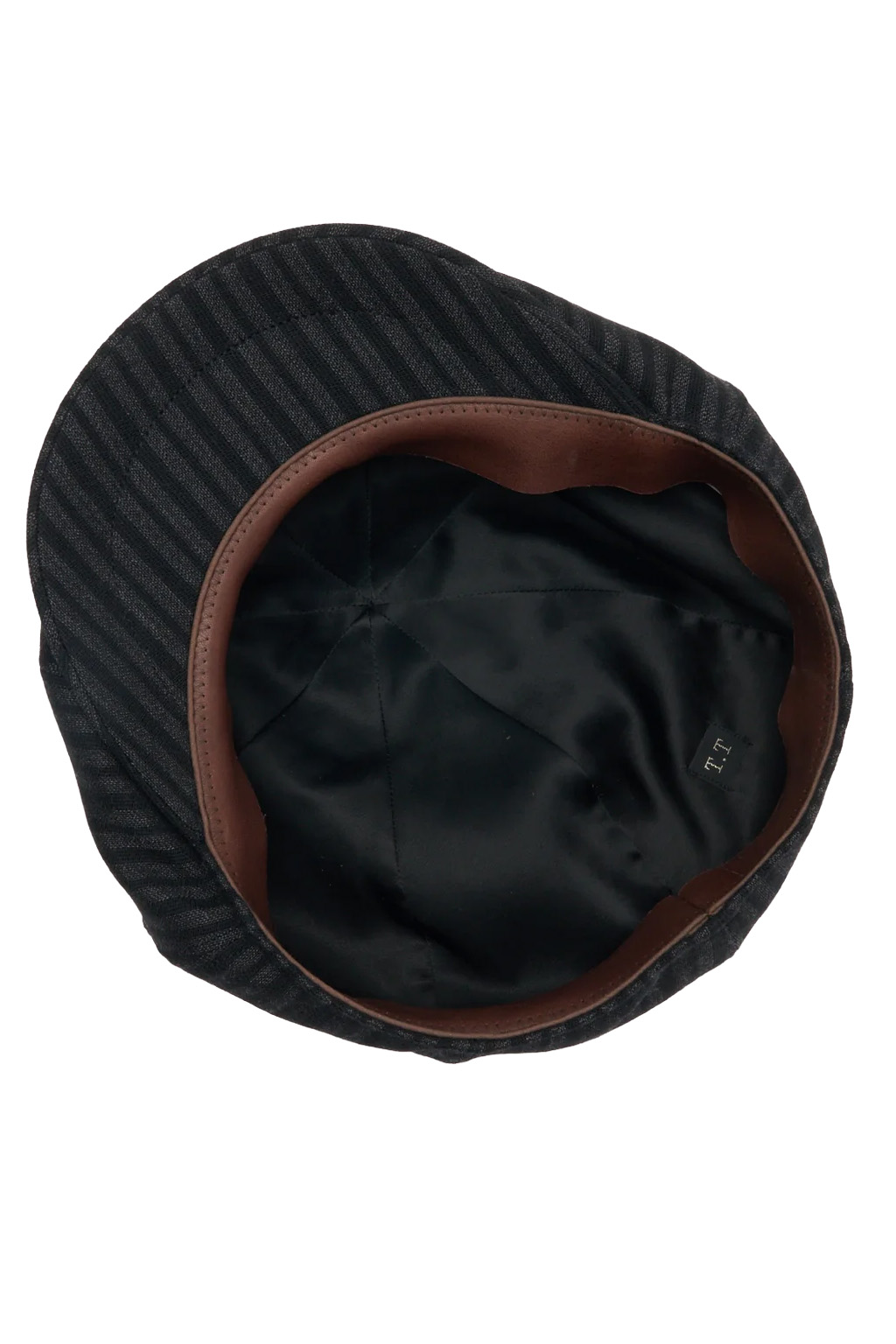 Taiga Takahashi - Lot.006 Newsboy Cap - Charcoal Stripe