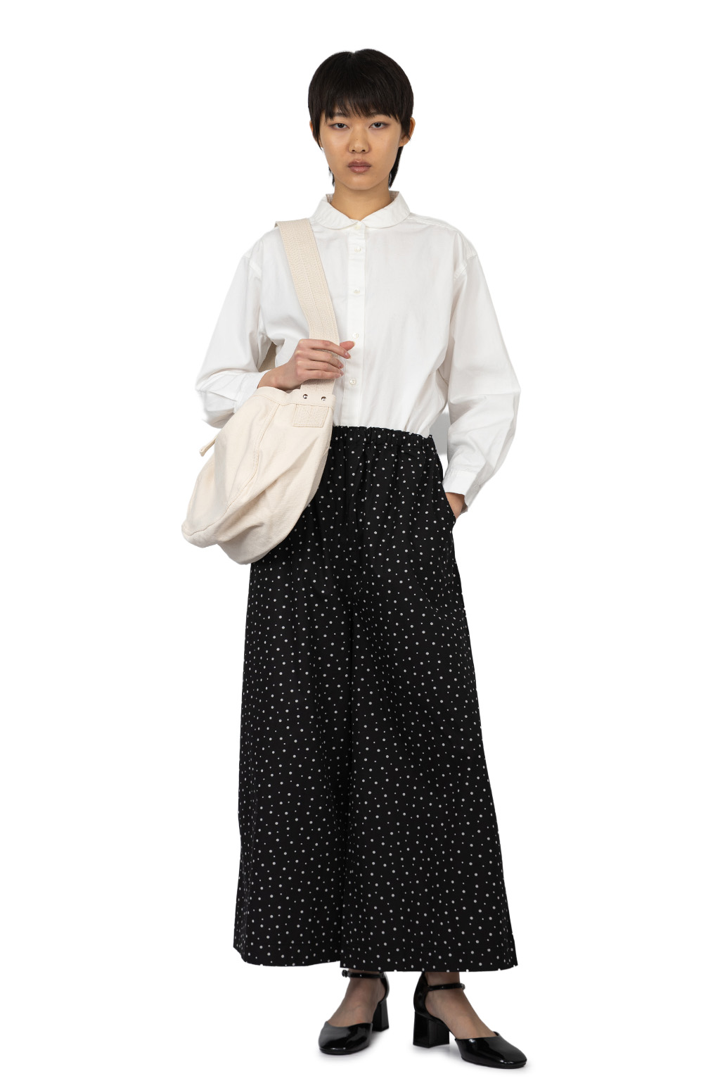 Taiga Takahashi - Lot.018 Newsboy Bag Small - Ivory 