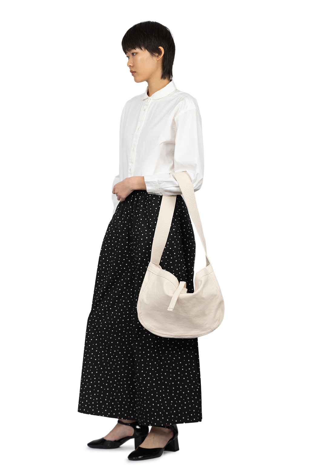 Taiga Takahashi - Lot.018 Newsboy Bag Small - Ivory 