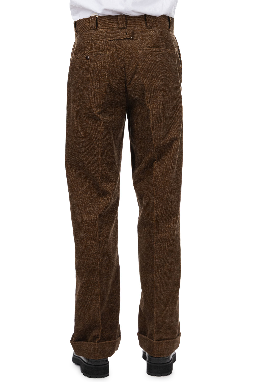Taiga Takahashi - Lot.201 Work Trousers - Melange Brown