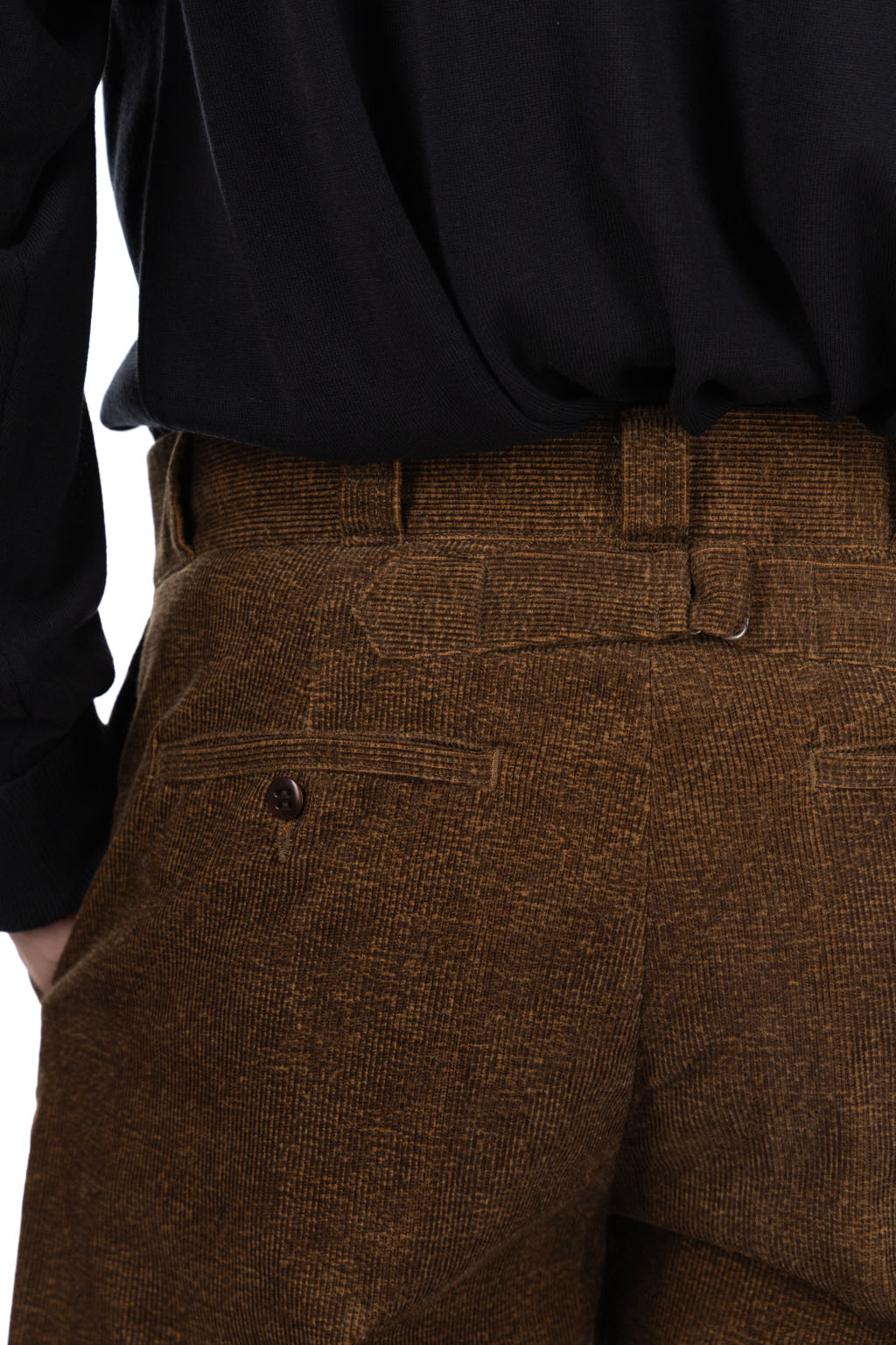 Taiga Takahashi - Lot.201 Work Trousers - Melange Brown