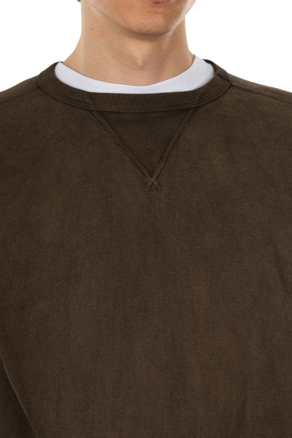 Taiga Takahashi - Lot.603 Sweat Shirt -- Mud Dyed Brown 