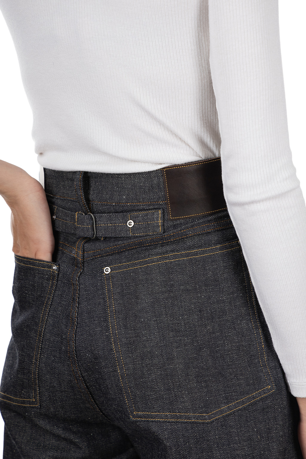 Taiga Takahashi - Lot.705 Denim Trousers W - Raw Indigo