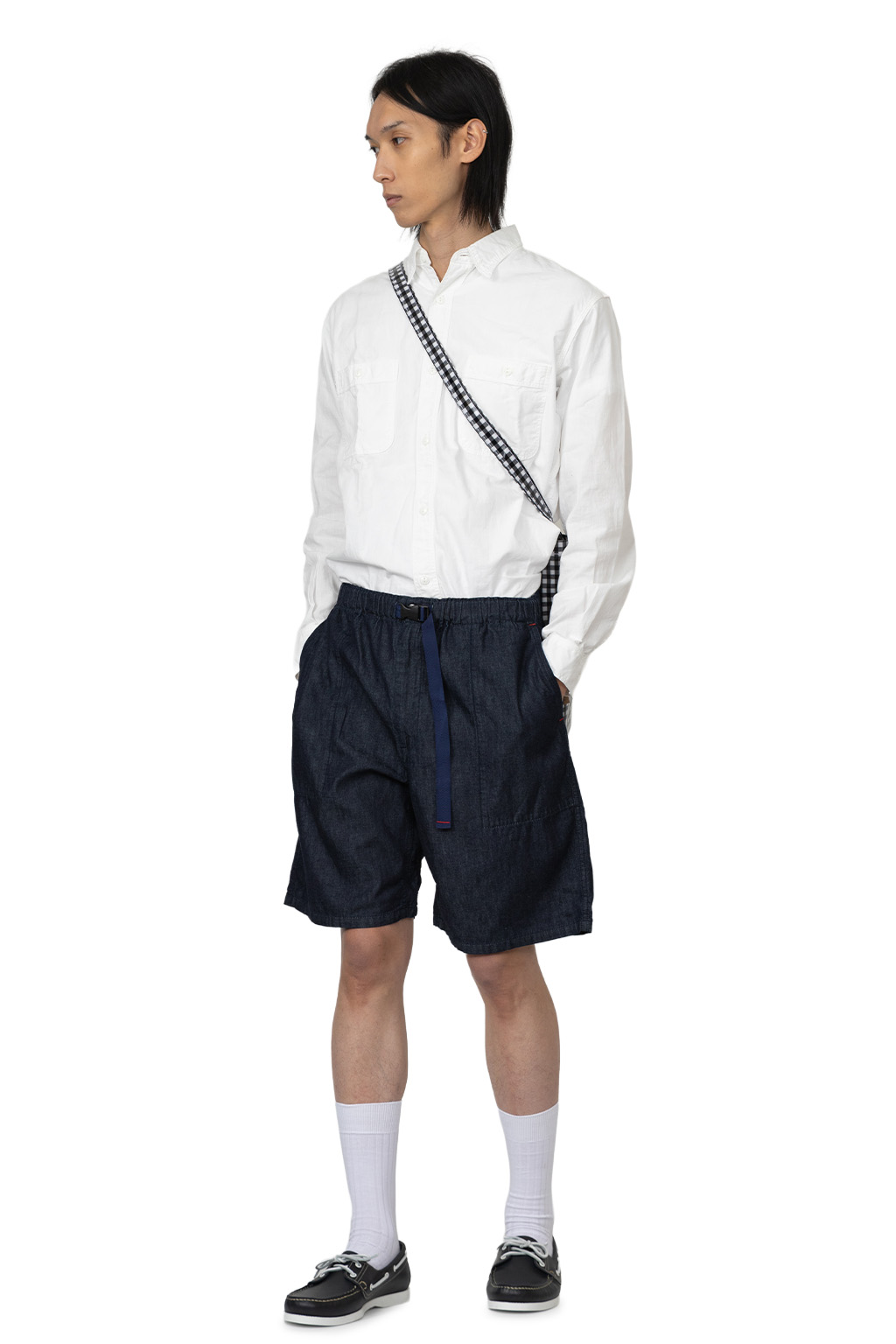 Tigre Brocante - 6oz Denim Easy Shorts - Indigo