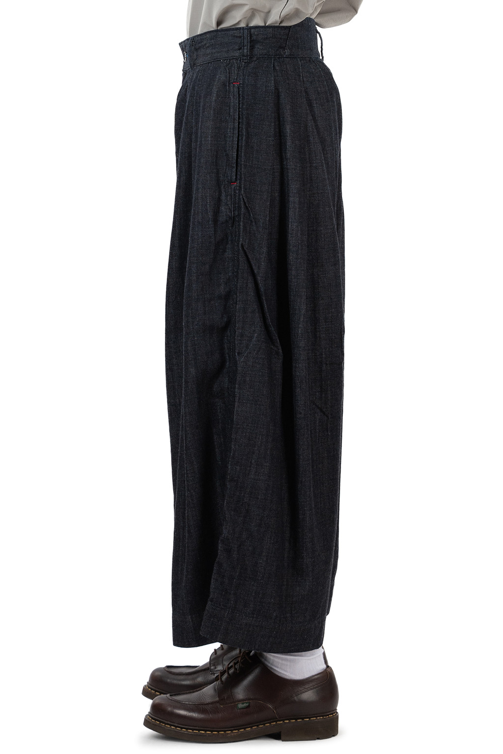 Tigre Brocante - 7oz Denim Hakama Pants - Indigo